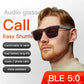 Smart Wireless Bluetooth Music Audio  Sunglasses Call Driving Glasses