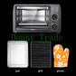 1050W 13L CAPACITY Multi-Function Smart Baking machine mini toaster