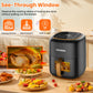 VAVSEA 10-in-1 Air Fryer with Clear Window, 1600W Hot Airfryer Oven