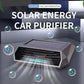 Solar Powered Car Air Purifier With Deodorizing Sterilizing Changing