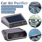 Solar Powered Car Air Purifier With Deodorizing Sterilizing Changing