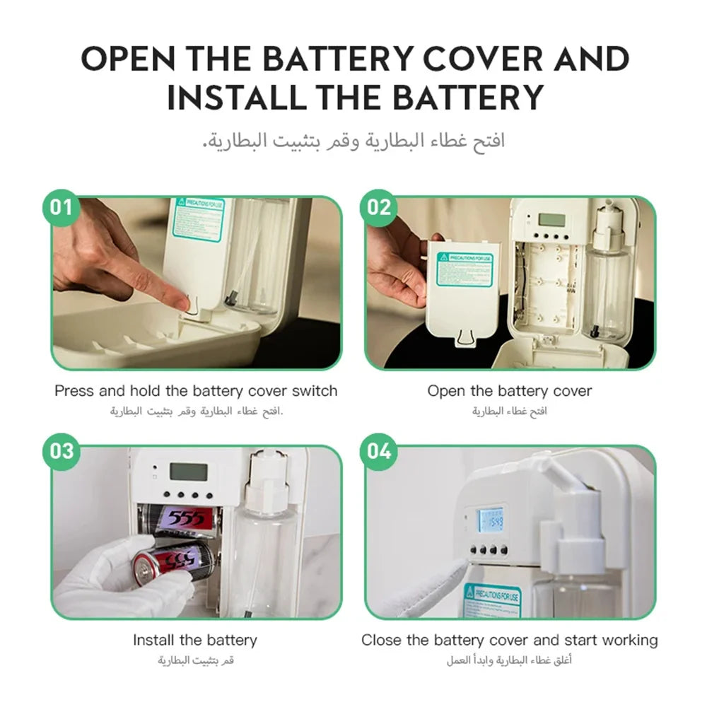 Oil Diffuser Coverage 300m³ Essential Oil Diffuser Battery Scent