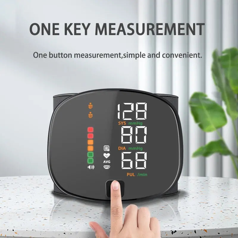 Korean Digital Recharge Wrist Blood Pressure Monitor