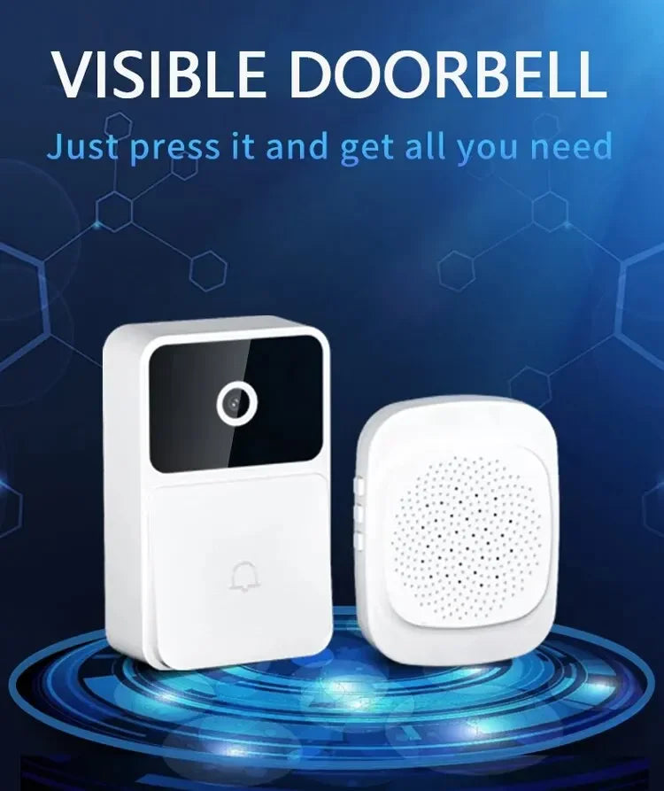 WIFI Video Doorbell Camera Wireless Night Vision Smart Home Security