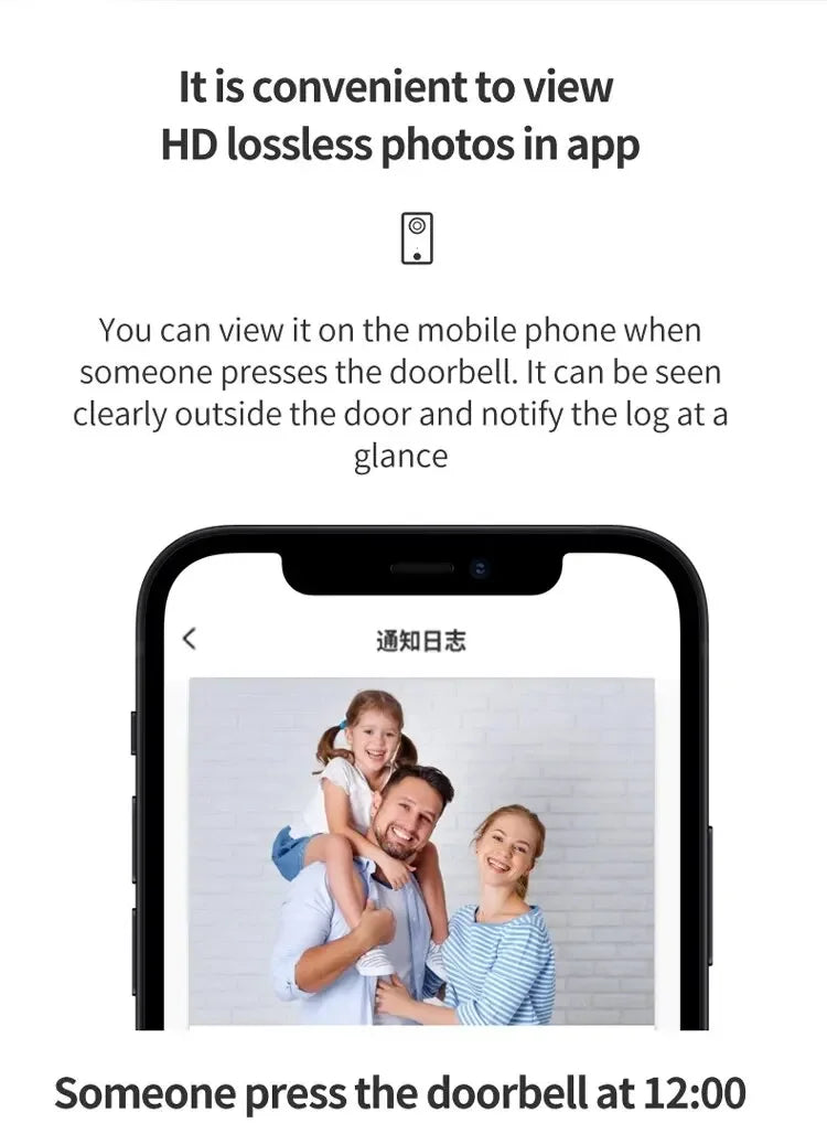WIFI Video Doorbell Camera Wireless Night Vision Smart Home Security