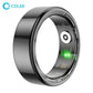 COLMI R02 Smart Ring Military Grade Titanium Steel Shell Health