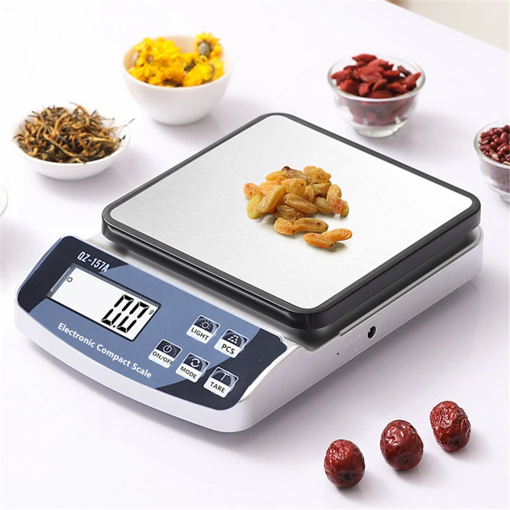 Waterproof Smart Kitchen Scale Digital Balance with Calibration Precision