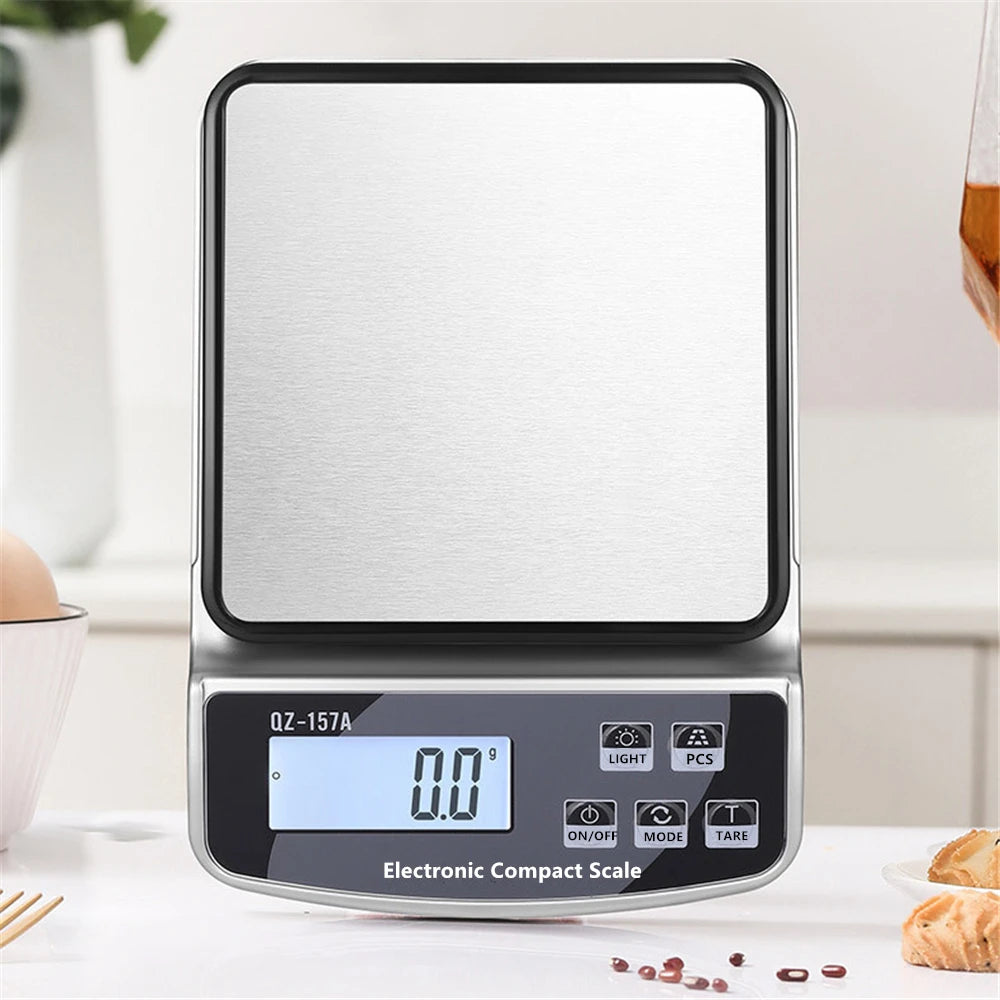 Waterproof Smart Kitchen Scale Digital Balance with Calibration Precision