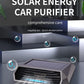 Solar Car Air Purifier Oxygen Cleaner Ozone Generator Smoke