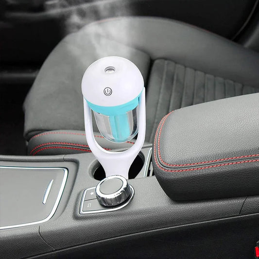 Car Air Humidifier Mini Steam Air Purifier Aroma Diffuser Essential