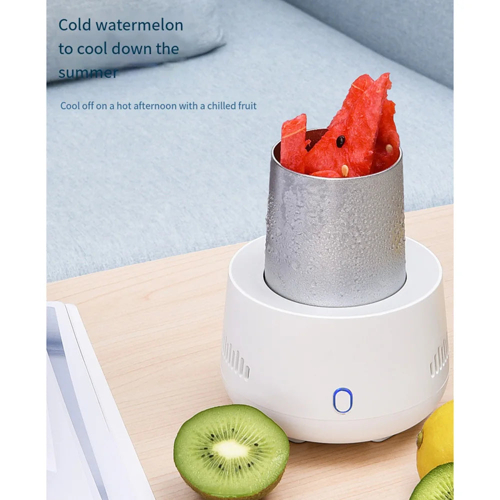 Mini Instant Electric Refrigeration Cooler USB Portable Fast Cooling