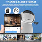 5G Indoor Wifi Camera HD 360° dual-frequency Surveillance Security