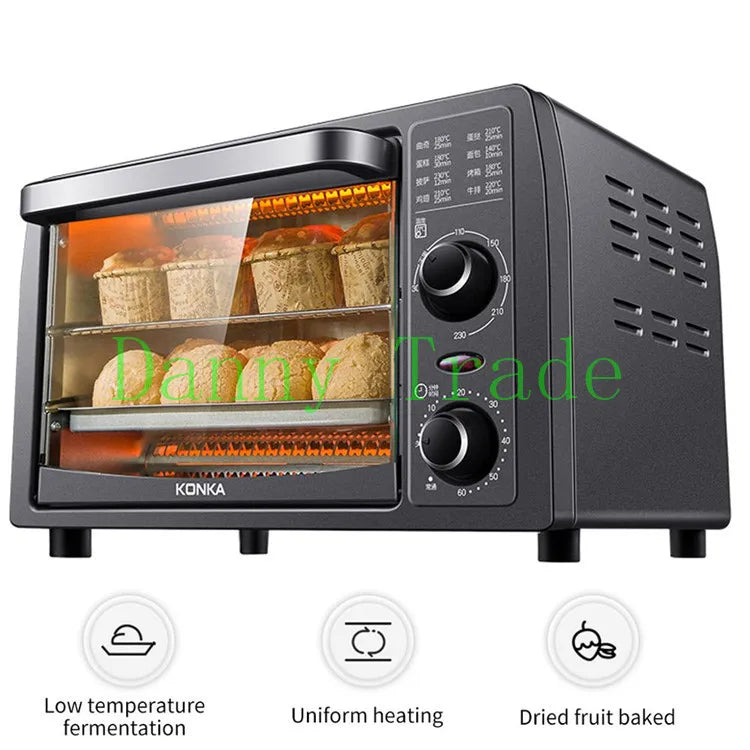 1050W 13L CAPACITY Multi-Function Smart Baking machine mini toaster