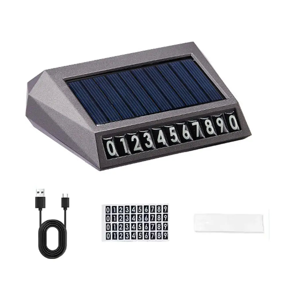 Solar Powered Car Air Purifier With Deodorizing Sterilizing Changing